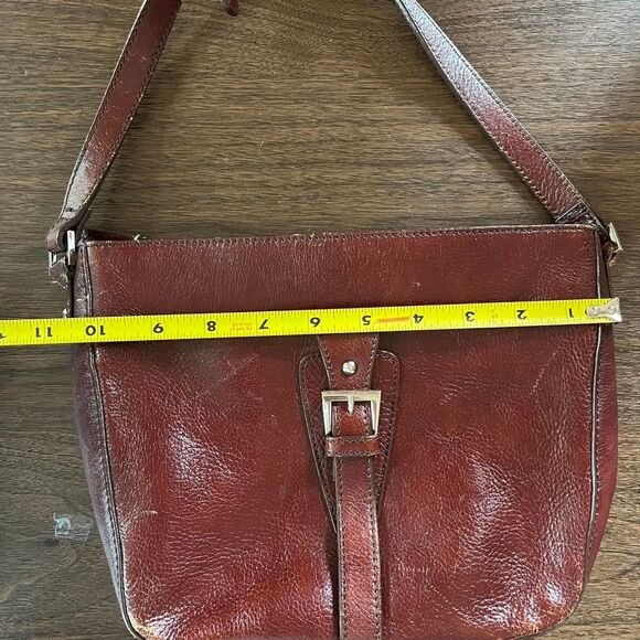 Aigner Bag Vintage Women's Brown Buckle - Picture 7 of 8